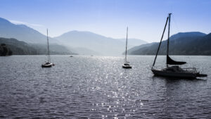 Wirtschafter-paar Millstättersee in Kärnten, Österreich